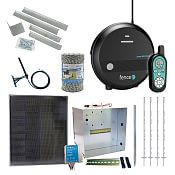 Expert solar fence kit - Complete transport box + Smart RF energizer power DUO 3 J, 40 W panel, polywire 3 mm