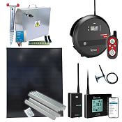 Smart Farm Solar Fence - Complete Security Box + 15 J Smart energizer, Gateway and Monitor, 200 W Panel