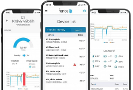 Control electric fences with your mobile phone