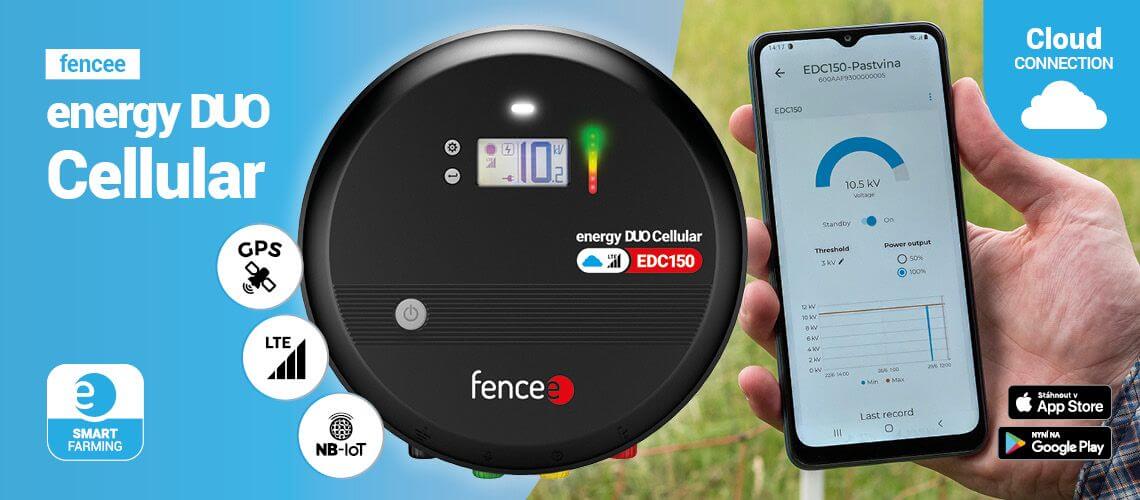 Funkce a vlastnosti LTE generátorů fencee energy DUO Cellular EDC