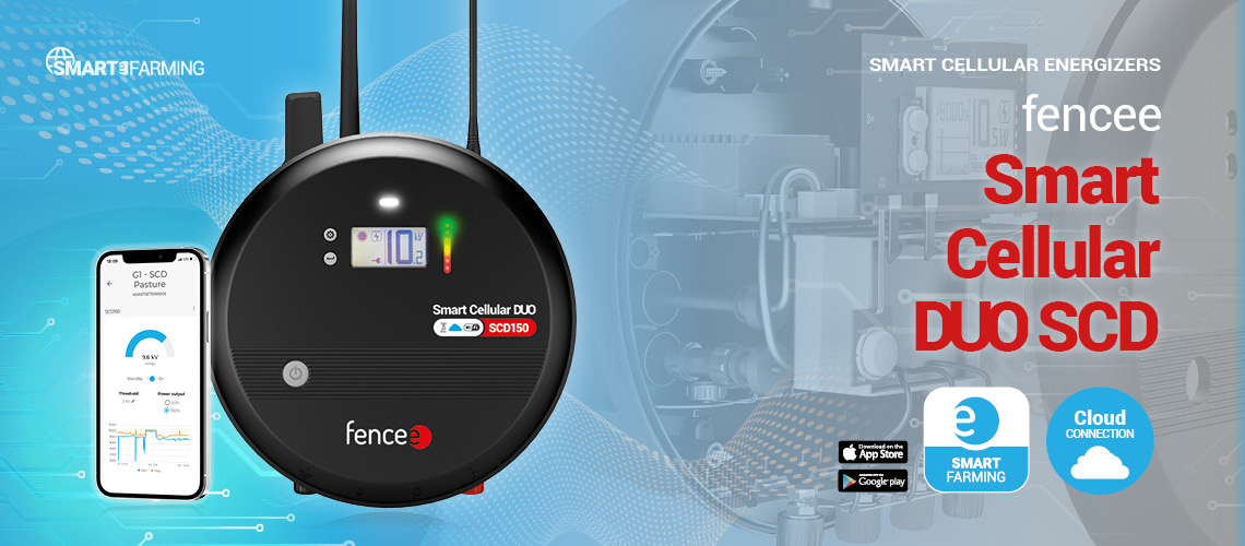 Functions and features of the electric fence energizer Smart Cellular DUO EDC