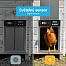 Automatic chicken coop door, for 230 V adapter