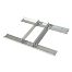 Basic solar fence kit - ground screw holder + 10 A controller + bracket + 40 W panel