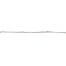 Polywire for electric fence, diameter 3 mm, white, 400 m