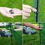 Camping set with mobile universal net and goal, height 90 cm