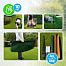 Camping set with mobile universal net and goal, height 90 cm