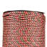 Electric fence rope, diameter 6,5 mm, brown-orange, 200 m