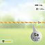 Electric fence set for dogs, ponies and pests - DUO energizer + polywire250 m