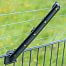 Fence insulator with pest protection, arm length 40 cm