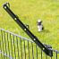 Fence insulator with pest protection, arm length 40 cm