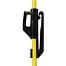 Fiberglass post for electric fence 110 cm, foot and spike, 4 insulators for tape up to 50 mm