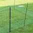 Non-conductive green fencing net with gate, 24 m, 112 cm