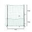 Non-conductive green fencing net with gate, 24 m, 112 cm