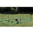Non-conductive green fencing net with gate, 50 m, 112 cm
