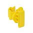 Plastic insulator for electric fence T-posts, tapes up to 40 mm - 10 pcs
