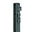 Plastic post for electric fence, length 150 cm, 14 eyelets, green