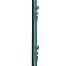 Plastic post for electric fence, length 157 cm, 12 eyelets, green