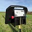 Portable electric fence RF energizer fencee solar DUO RF SDX08 with controller