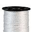 Polyrope for electric fence, diameter 4,5 mm, white, 200 m