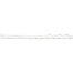 Rope for electric fence, diameter 6 mm, white, length 200 m