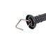 Automatic gate with electric fence rope 6 mm, length 5.8 m