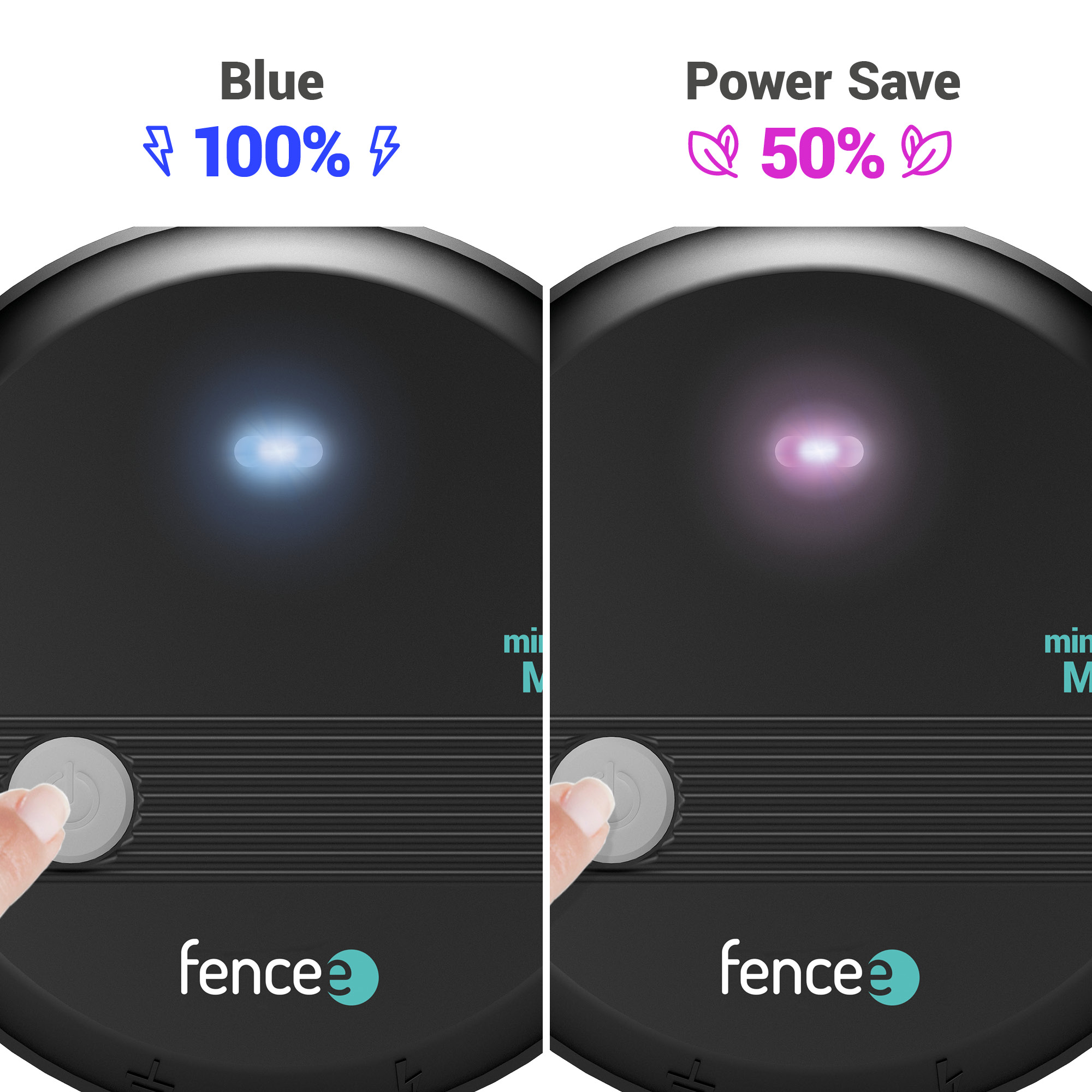 Set of electric fence for fence against cats and pests, DUO energizer, polywire 100 m, insulators 45 pcs