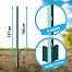Steel fence U-post 137 cm