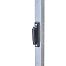 Steel UNI post for electric fence, galvanized, length 167 cm