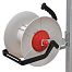 Steel UNI post for electric fence, galvanized, length 167 cm