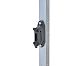 Steel UNI post for electric fence, galvanized, length 167 cm