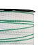 Tape for electric fence, width 40 mm, green-white, length 200 m