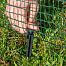 Universal green fencing net, non-conductive FIX, length 15 m, height 90 cm