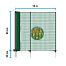 Universal green fencing net, non-conductive FIX, length 15 m, height 90 cm