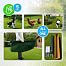Universal green fencing net, non-conductive FIX, length 15 m, height 90 cm
