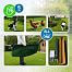 Universal green fencing net, non-conductive FIX, length 15 m, height 90 cm