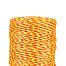 Polywire for electric fence, diameter 2 mm, yellow-orange, 250 m