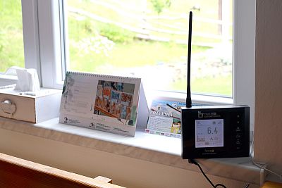 Central control device Wi-Fi Gateway communicating with the smart electric fence energizer