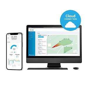 fencee Cloud app, PC version with map bases
