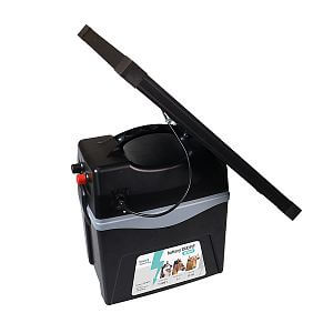 Portable battery energizers fencee battery DUO BD