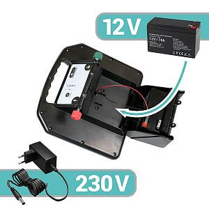 Functions and features of portable energizers fencee solar DUO SD