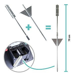 Features of portable RF energizers fencee solar DUO RF SDX
