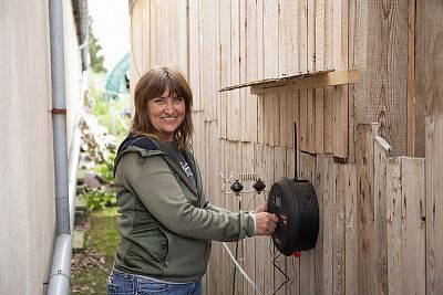 Modern Smart Farm system at Zdeňka Pohlreich's ranch