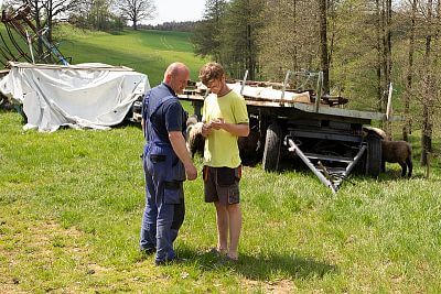 Smart Farm with fencee Cloud app at the sheep Farm Petrlak