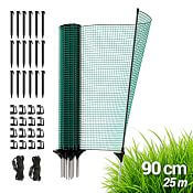 Universal fence net, non-conductive, length 25 m, height 90 cm