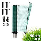 Universal green fencing net, non-conductive FIX, length 15 m, height 90 cm