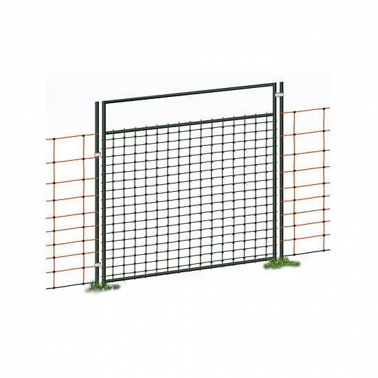 Entrance gate to electric fence net, 105 cm