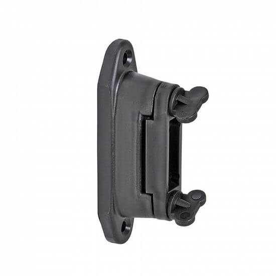 Insulator for electric fence, corner for tape up to 40 mm - 10 pcs