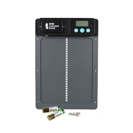 Automatic chicken coop door, AA battery operated
