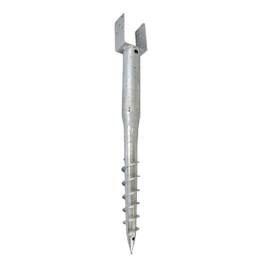 Ground screw holder for solar panel, 100 × 900 mm