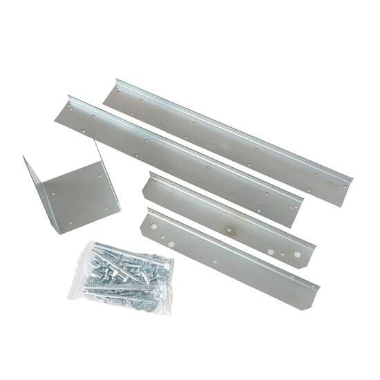 Bracket for mounting solar panel 40 W to transport box